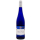 Blaue Weinflasche Inhalt 750 Milliliter Drehverschluss